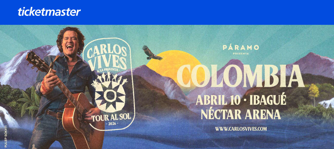 Para el 10 de abril de 2027 fue aplazado el concierto de Carlos Vives en Ibagué